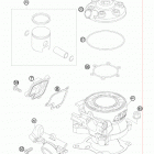 105 SX ENGINE Цилиндр