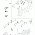 200 XC ENGINE Специальный инструмент
