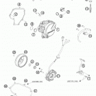 400 EXC ENGINE Система зажигания