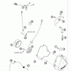 250 SX-F ENGINE Система зажигания