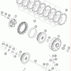 530 EXC USA ENGINE Сцепление