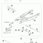 450 XCW SD CHASSIS Бугель