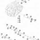 530 EXC USA ENGINE Масляная система