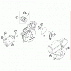 300 XCW ENGINE Электрический стартер