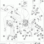 450 XCW SD ENGINE Карбюратор