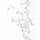 200 EXC ENGINE Карбюратор
