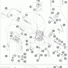 400 XCW ENGINE Карбюратор