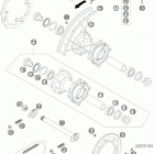 105 SX CHASSIS Заднее колесо