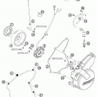 250 XCFW CE ENGINE Система зажигания