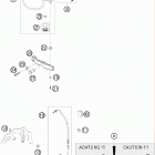 450 XCW CE CHASSIS Панель инструментов