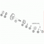 400 XCW ENGINE Балансирный вал