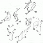 400 XCW CHASSIS Воздушный фильтр