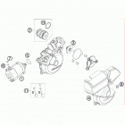 250 XC ENGINE Электрический стартер