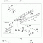 450 XCW CE CHASSIS Бугель