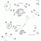 400 XCW ENGINE Система зажигания