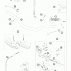 250 XCFW CE CHASSIS Руль