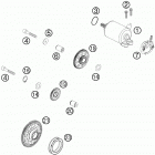 530 EXC USA ENGINE Электрический стартер