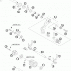250 XCFW CE ENGINE Механизм переключения