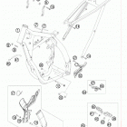 450 SX-F USA CHASSIS Рама