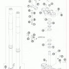 990 ADVENTURE CHASSIS ORG Передняя вилка