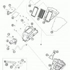 690 DUKE CHASSIS ORG Воздушный фильтр