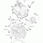 690 DUKE ENGINE Головка цилиндра