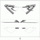 990 ADVENTURE CHASSIS Наклейки