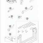 50 SX Mini Engine Специальный инструмент