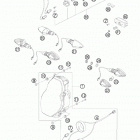 990 ADVENTURE CHASSIS WHT Фара