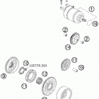 450 SX-F ENGINE Электрический стартер