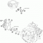 690 DUKE ENGINE Водяной насос