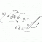 690 DUKE CHASSIS ORG Подножки
