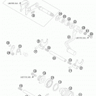105 SX ENGINE Механизм переключения