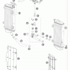 300 XC ENGINE Система охлаждения