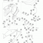 950 SUPER ENDURO R USA CHASSIS Бак,сидение