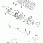 690 DUKE ENGINE Сцепление