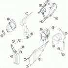 200 XC USA CHASSIS Воздушный фильтр