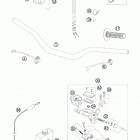 530 XC-W USA CHASSIS Руль