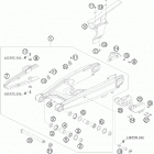 950 SUPER ENDURO R USA CHASSIS Бугель