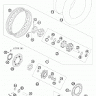 990 ADVENTURE CHASSIS ORG Rear wheel                990 adven