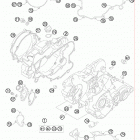 105 SX ENGINE Картер двигателя