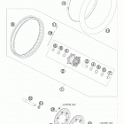 990 ADVENTURE CHASSIS ORG Front wheel                990 adve