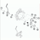 50 SX Mini Engine Кик стартер