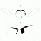 250 XC-F USA CHASSIS Наклейки