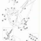 250 SX-F USA CHASSIS Рама