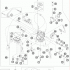 505 XC-F ENGINE Карбюратор