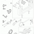 300 XC ENGINE Специальный инструмент