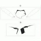 450 SX-F USA CHASSIS Наклейки