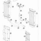 200 XC ENGINE Система охлаждения
