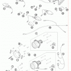690 DUKE CHASSIS ORG Фара
